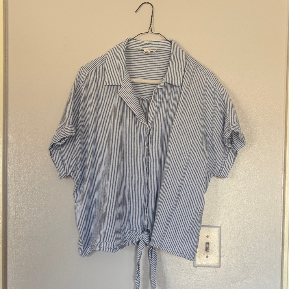 Beach Lunch Lounge Women's Top with tie front